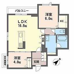 鹿児島市電2系統 中郡駅 徒歩4分 3階/-