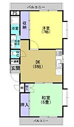 鹿児島市電2系統 中郡駅 徒歩4分