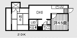 鹿児島市電1系統 二軒茶屋駅 市営 南小バス停下車 徒歩8分 2階/-