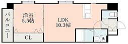 サムティ東谷山 1LDKの間取図画像