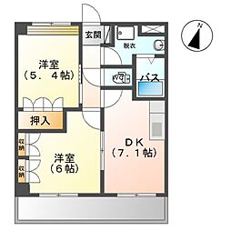 JR指宿枕崎線 二月田駅 徒歩17分 2階/-