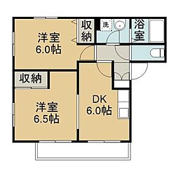 バス 竹ノ迫西バス下車 徒歩5分 2階/-