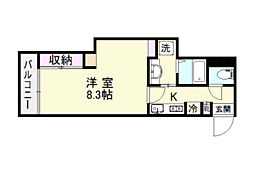鹿児島市電1系統 荒田八幡駅 徒歩9分 4階/-