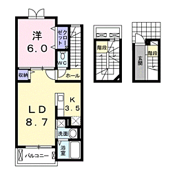 JR指宿枕崎線 南鹿児島駅 バス11分 紫原下車 徒歩3分 3階/-