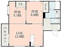 バス 紫原中前下車 徒歩4分 1階/-