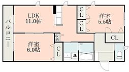 バス 下広木下車 徒歩4分 1階/-