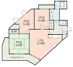 鹿児島市電1系統 騎射場駅 徒歩3分 3階/-