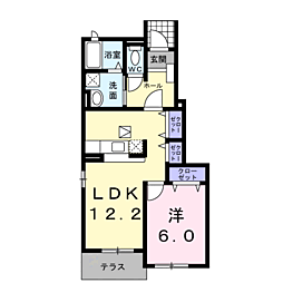 JR指宿枕崎線 谷山駅 バス18分 山田下車 徒歩5分 1階/-