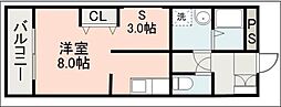 鹿児島市電2系統 市役所前駅 鹿児島市営バス下車 徒歩8分 2階/-