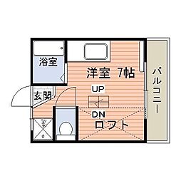 バス 天神南下車 徒歩1分 2階/-