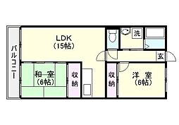 鹿児島市電1系統 谷山駅 徒歩14分 2階/-