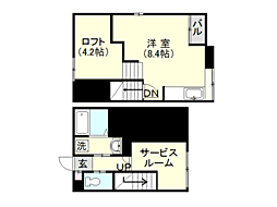 鹿児島市電2系統 唐湊駅 唐湊下車 徒歩10分 2階/-