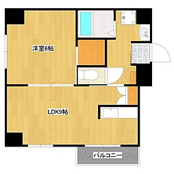 アルゴ21 1LDKの間取図画像