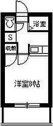プレミールメゾン 1Kの間取図画像