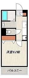 ProceedShinei 1Kの間取図画像