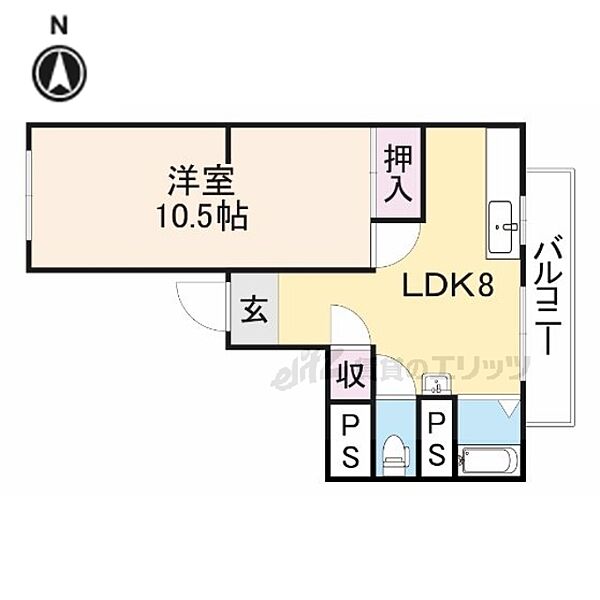 大阪府寝屋川市成田西町(賃貸マンション1DK・3階・39.00㎡)の写真 その3