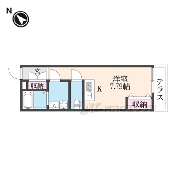 大阪府枚方市中宮東之町(賃貸アパート1R・1階・22.23㎡)の写真 その2