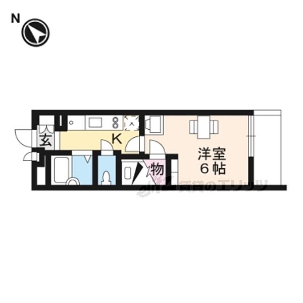 レオパレスハウス香里ケ丘 305｜大阪府枚方市藤田町(賃貸アパート1K・3階・19.87㎡)の写真 その2