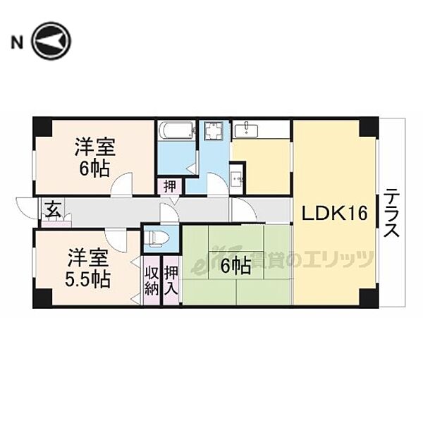 同じ建物の物件間取り写真 - ID:227078835568