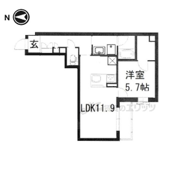 同じ建物の物件間取り写真 - ID:229009046107