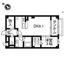 Ｃｏｍｐａｎｙ　VIII 101 ｜ 大阪府交野市幾野2丁目（賃貸アパート1DK・1階・36.79㎡） その2