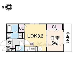 サギタリウス　レオ　II 1階1LDKの間取り