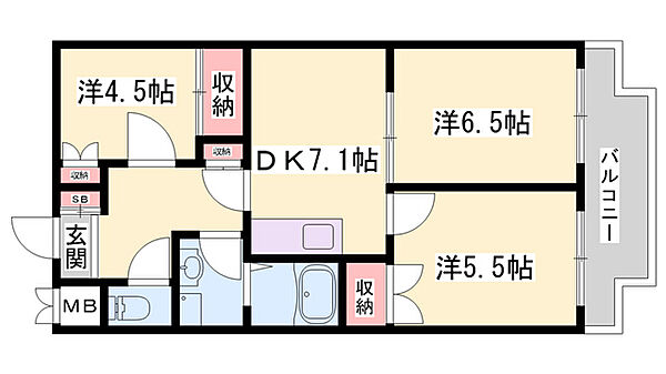 同じ建物の物件間取り写真 - ID:228048010230