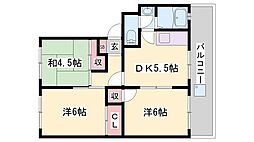 ル・シェルブルーはりま 4階
