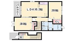 エレガンシア 2階/-