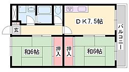 メゾンドヴェルジェ 2階