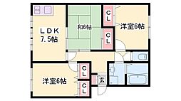 ロイヤルハイツ二反田 2階/-