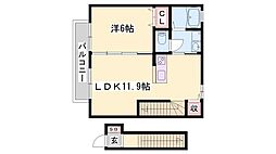 サニーハイツミキ　B棟 2階