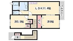 メゾンオアシス 2階