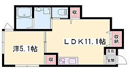 ブラン明石太寺 1階/-