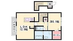 神鉄粟生線 志染駅 徒歩18分 2階/-