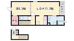 グリュック 2階