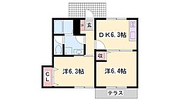 プリムヴェールII 1階