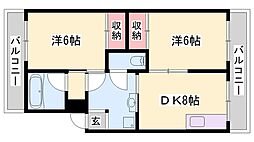 サンハイツ多井田B棟 2階