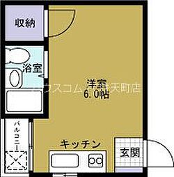 間取図画像 ワンルーム