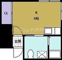 間取図画像 ワンルーム
