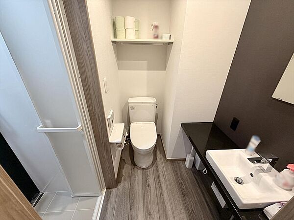 居室専用のトイレの様子です