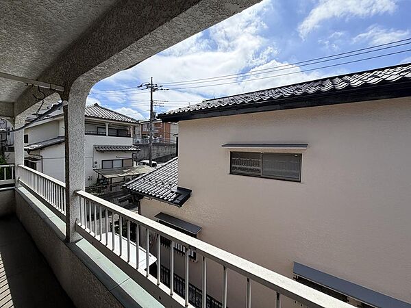 バルコニーから見た眺望