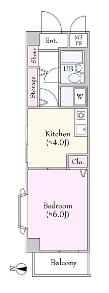西向き角部屋1階の1DK！室内はお好みのリフォームで理想のお住いを！