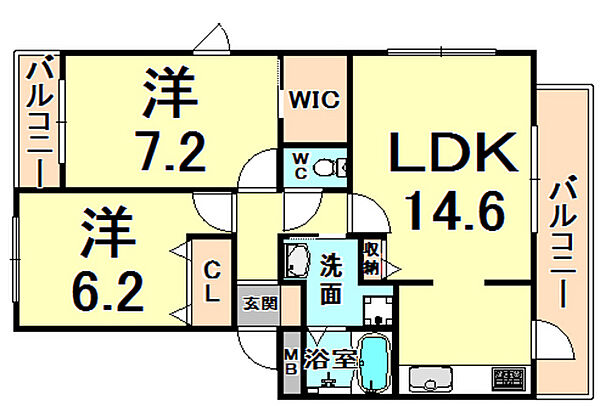 画像2:間取