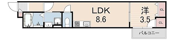 同じ建物の物件間取り写真 - ID:228048618507