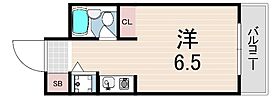 兵庫県西宮市荒戎町（賃貸マンション1R・3階・17.40㎡） その2