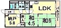 コスモライフ武庫2階6.5万円