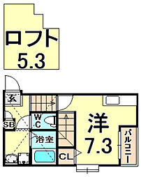 間取図画像 ワンルーム