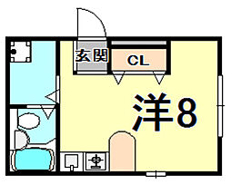間取図画像 ワンルーム