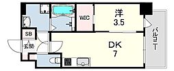 間取図画像 1DK